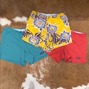 3 for 1!!!!! Patagonia Women’s Baggies Shorts